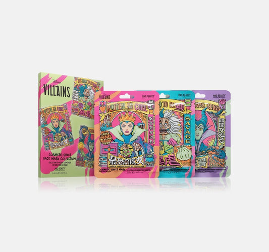 Villians sheet mask collection