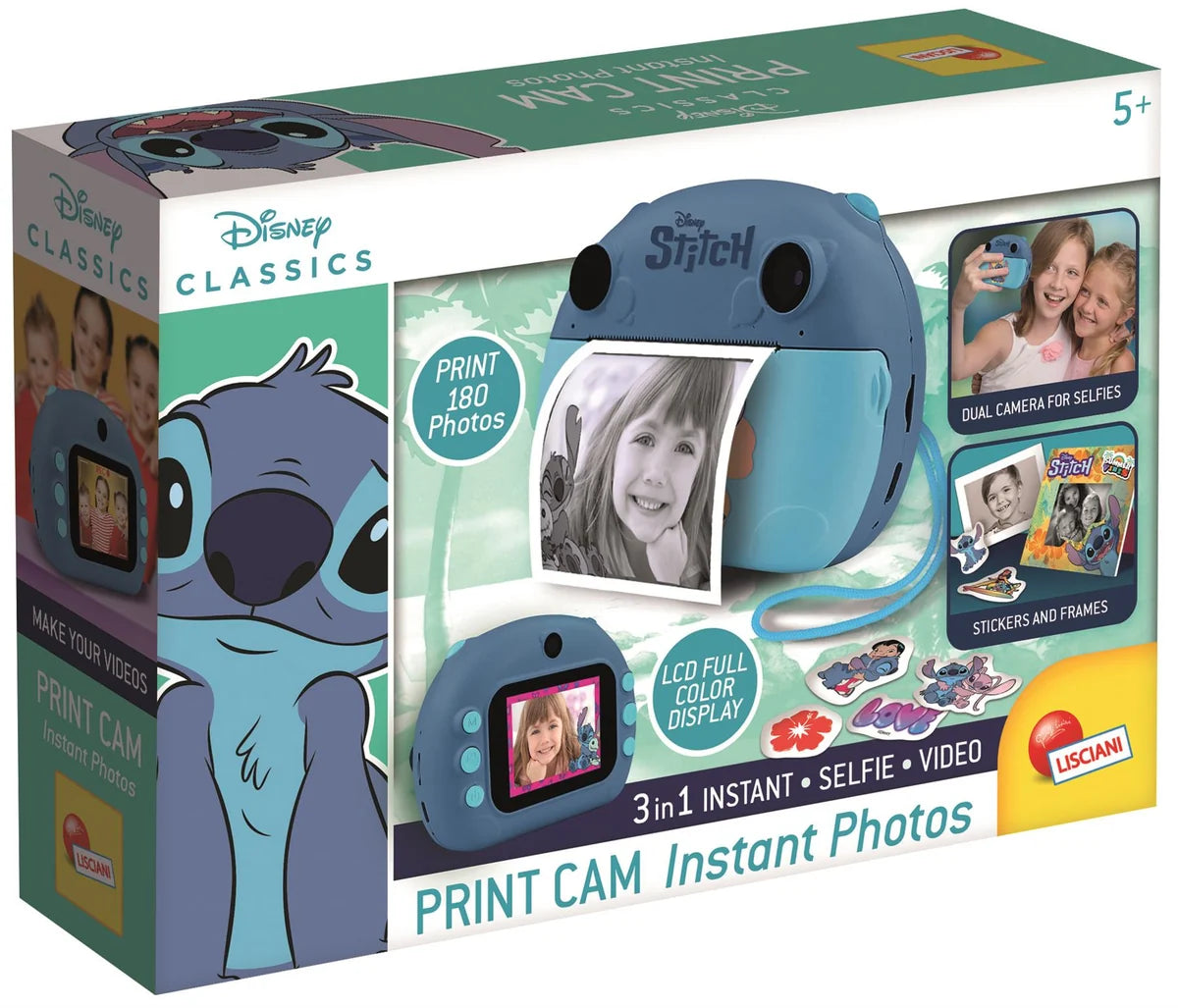 Character instant print camera HD