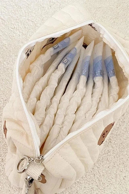 Teddy Grab & Go Bag Personalised