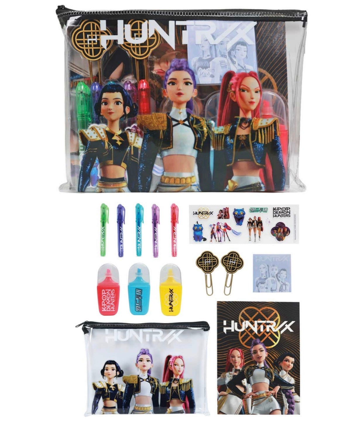 K-Pop Demon Hunters Huntrix Stationery Set