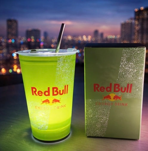 Redbull light up cups