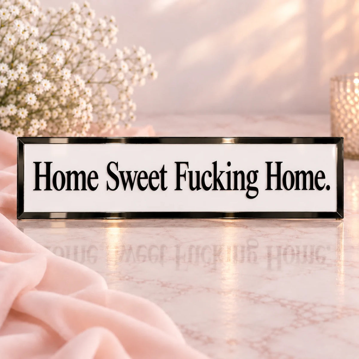 Acrylic home signs