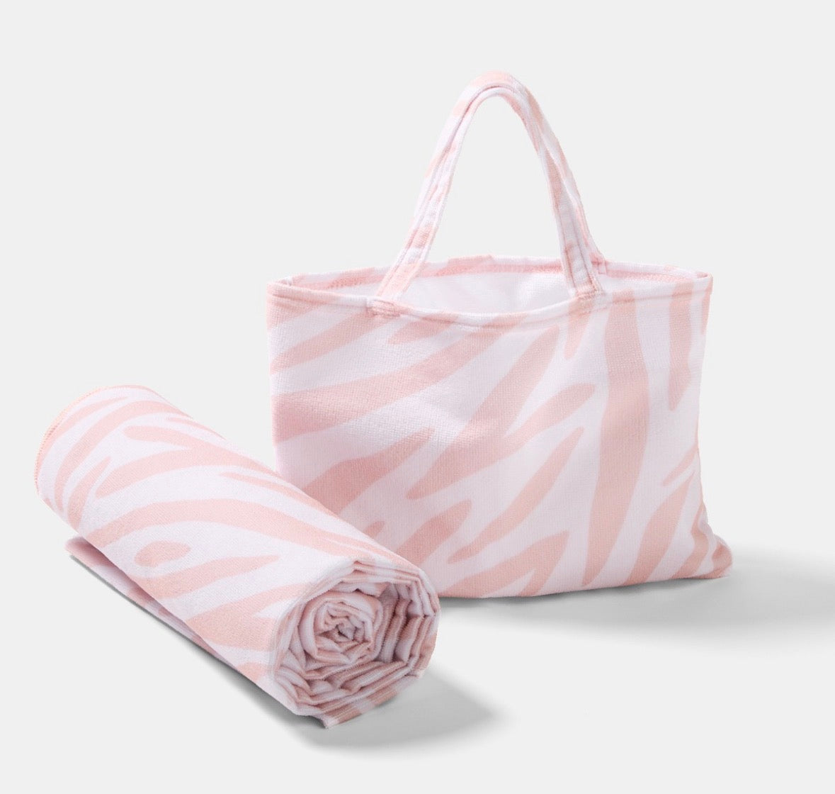 Beach towel in a bag