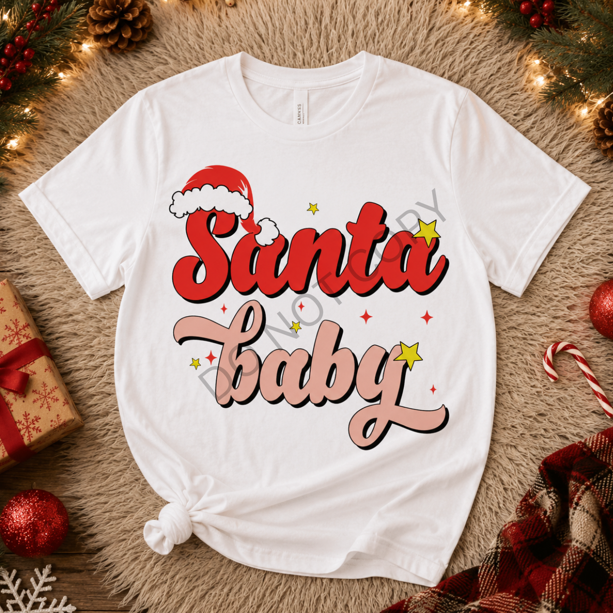 Santa Baby Tshirt - Kids