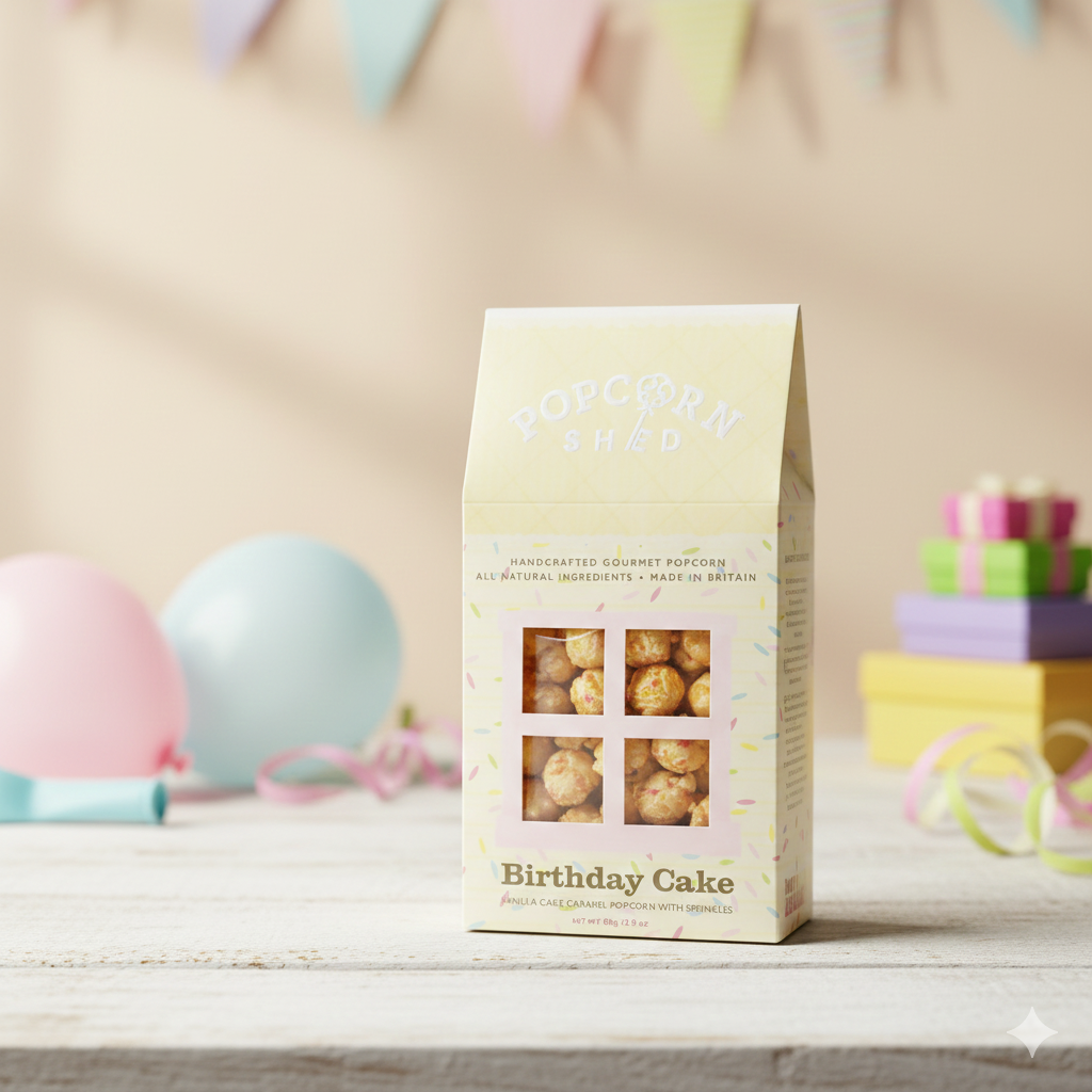 Flavoured popcorn