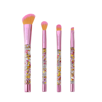 IT'S A VIBE | FEEL THE BEAT 4 PC FACE & EYE BRUSH SET