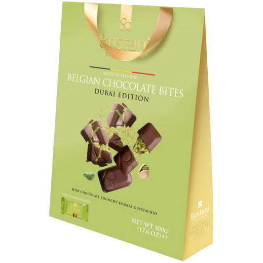Bostani | Dubai Belgian Milk Chocolate Bites | 500g Bag