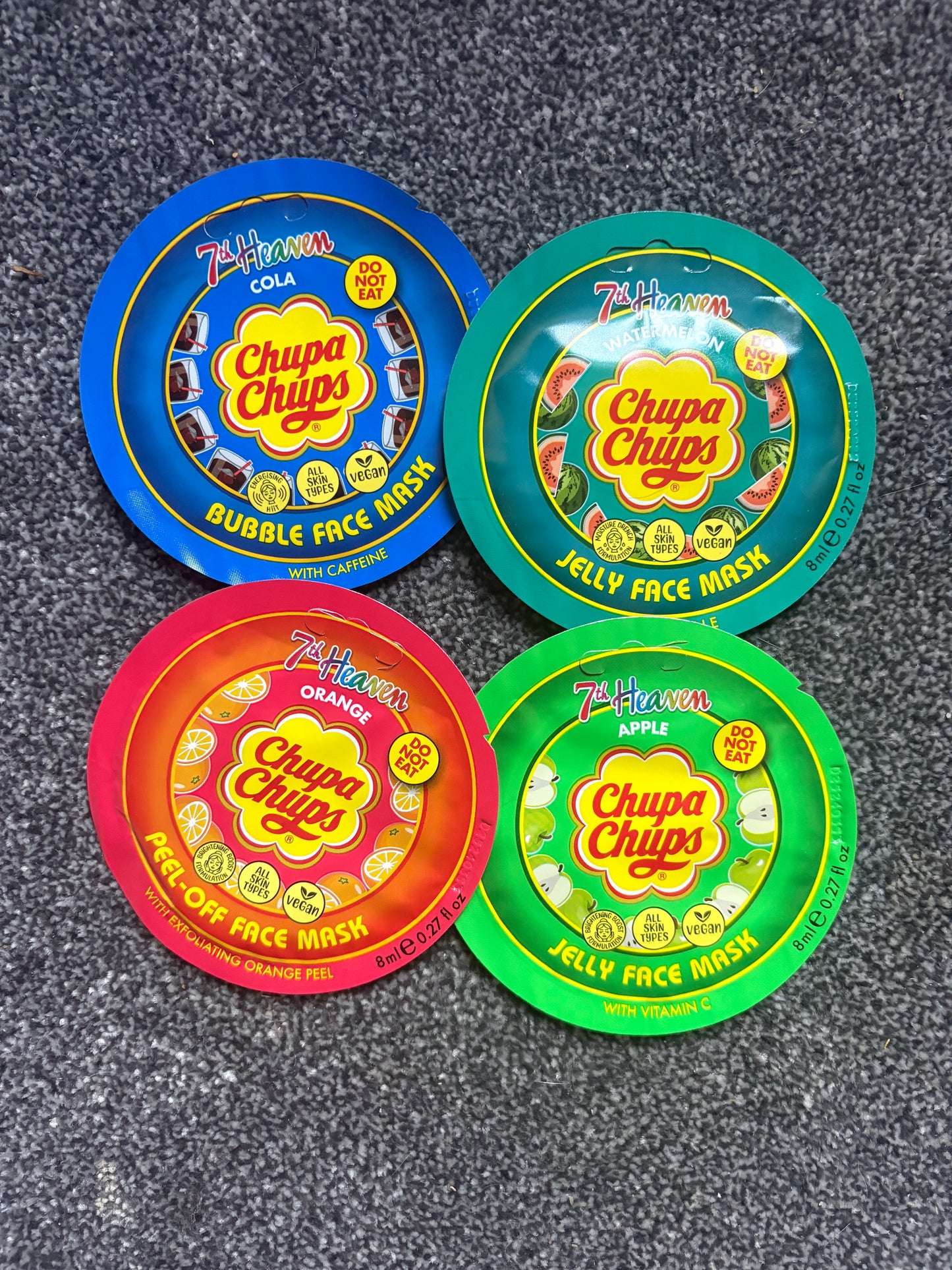 Chupa chups sheet masks