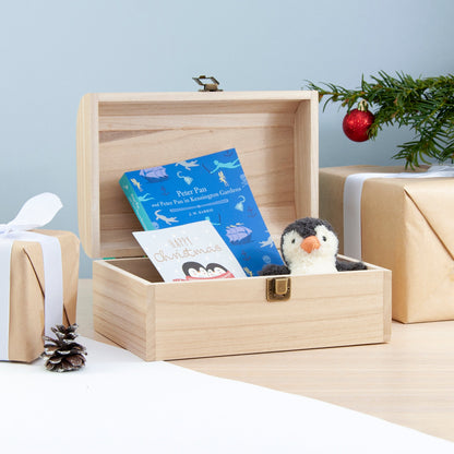 Personalised Bauble Family Christmas Eve Chest