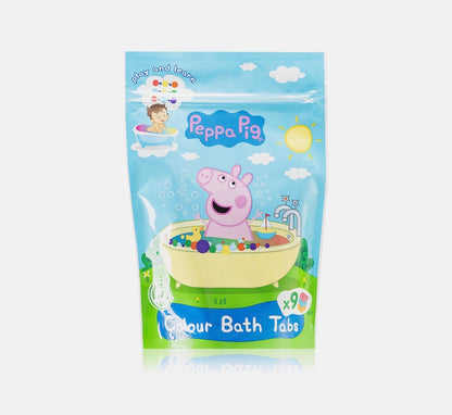 Character colour bath tabs
