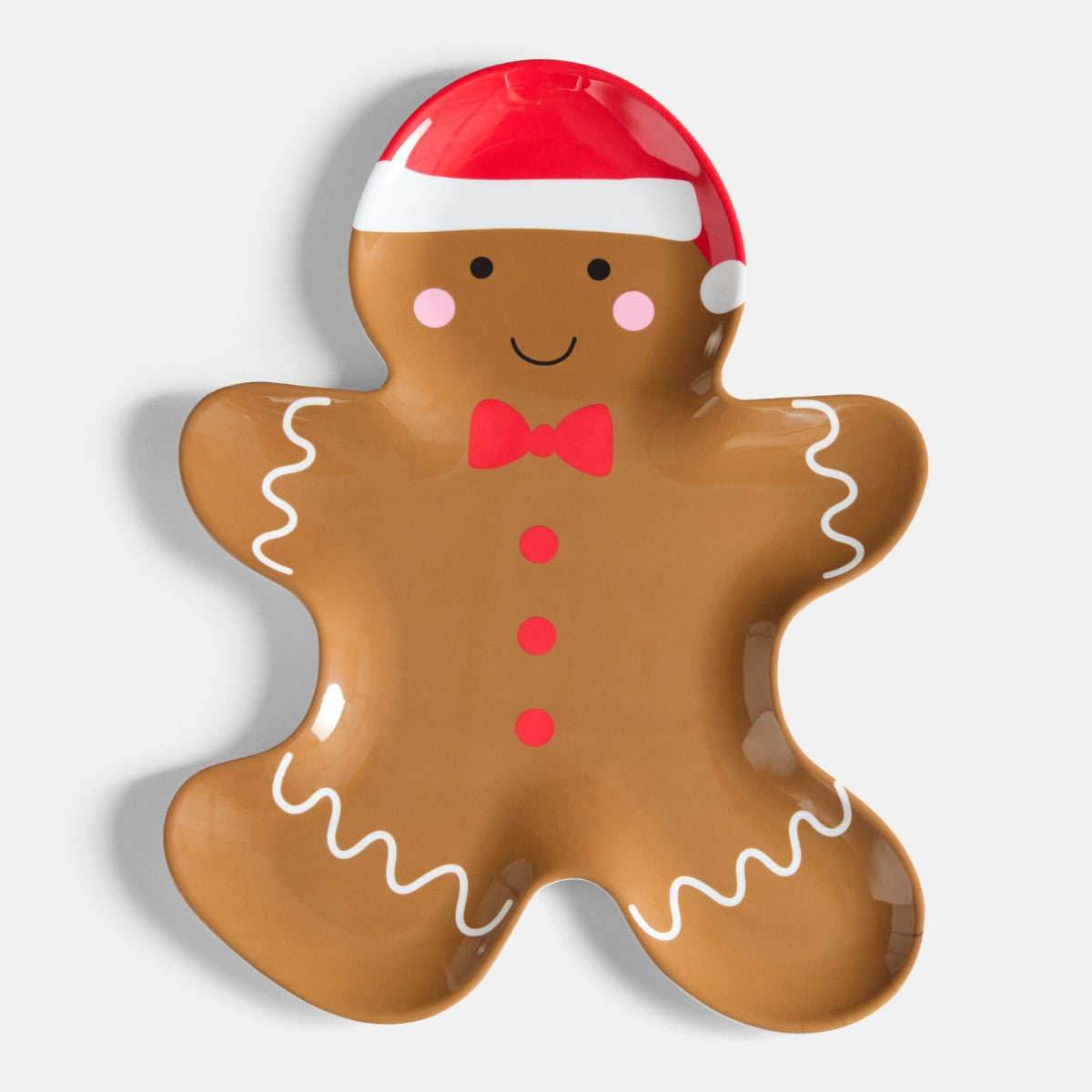 Christmas Gingerbread serving plates - 2 pack