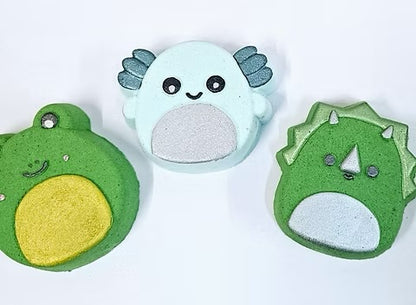 Squishy bath bombs