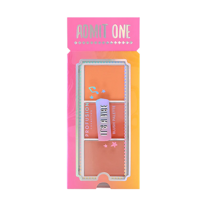 IT'S A VIBE | ADMIT ONE 3 SHADE BLUSH PALETTE