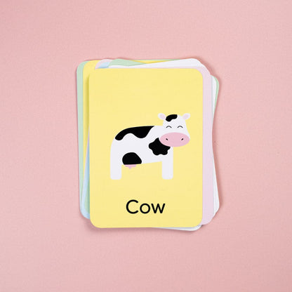First Farm Animal Flash Cards