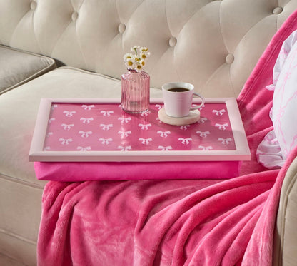 Bow lap trays