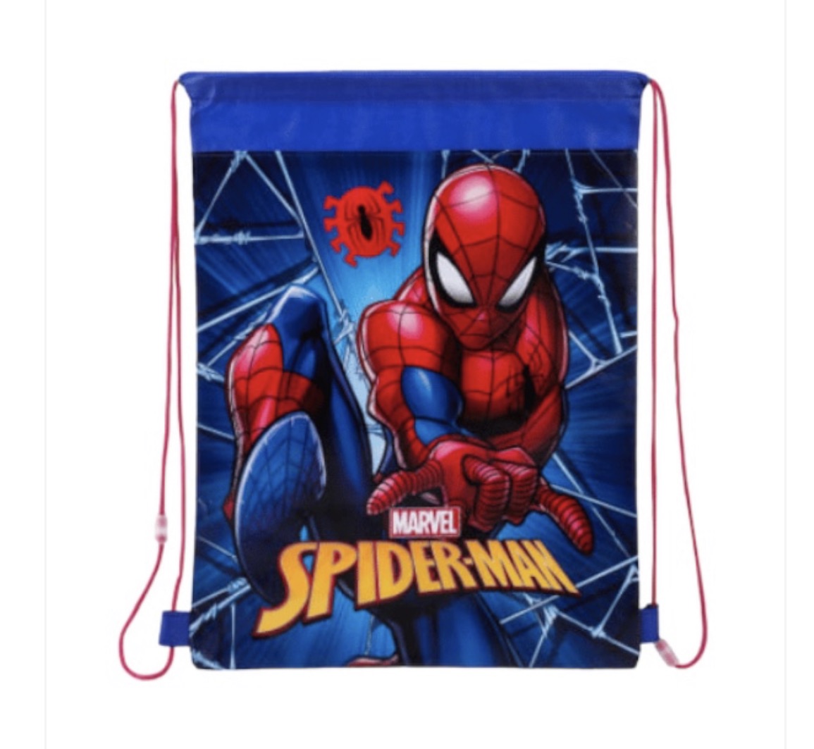 Spiderman string bag