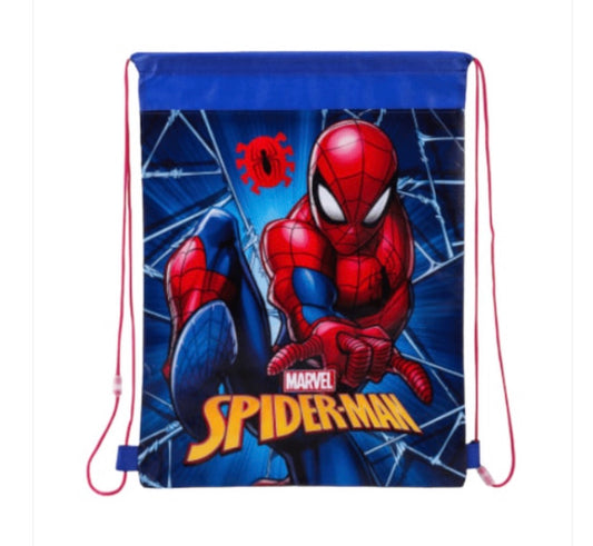 Spiderman string bag