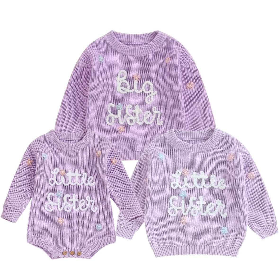 Knitted sister jumper
