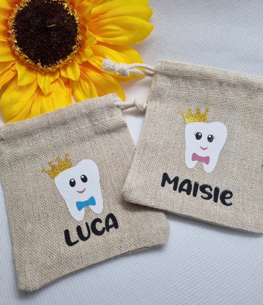 Personalised Tooth Fairy Bag