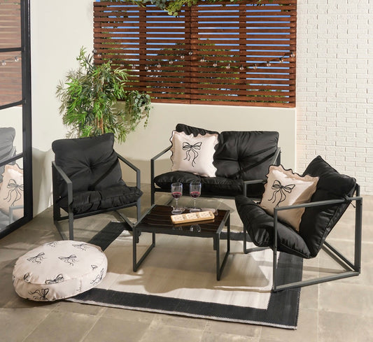 Outdoor garden chair & table set