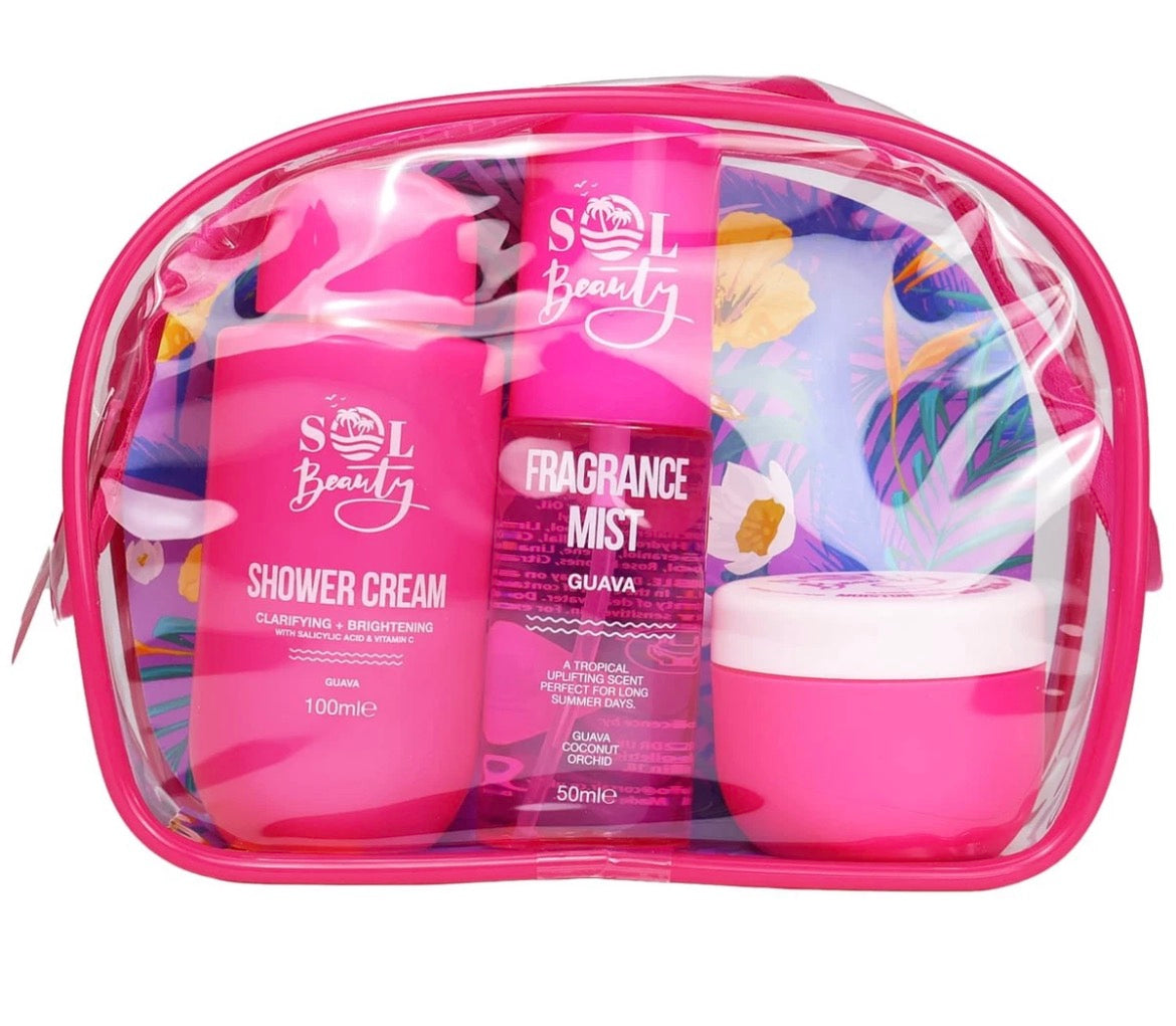3Pc Sol Beauty Mini Bag Set