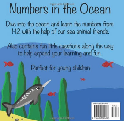 Numbers in the ocean childrens book - LB Exclusive