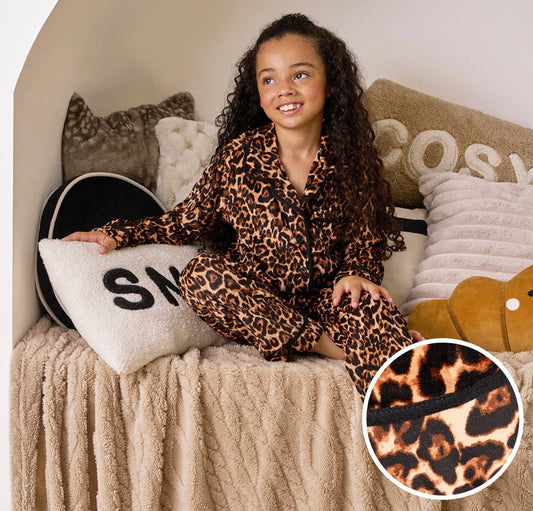 Kids Leopard print pyjamas