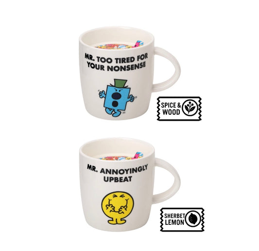 Mr Men little miss reusable mug and candle