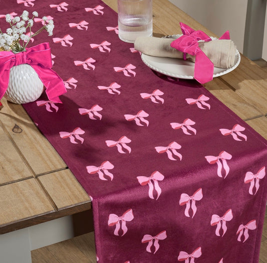Bow table runner