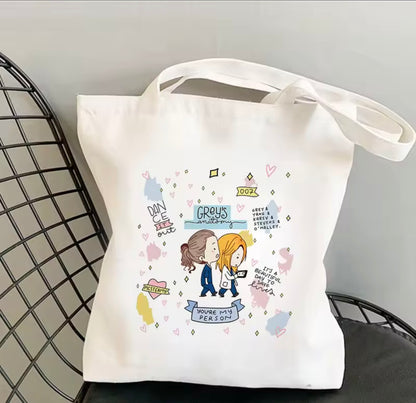 Greys tote bag