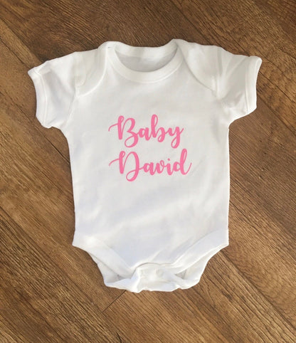 Personalised Baby Bib
