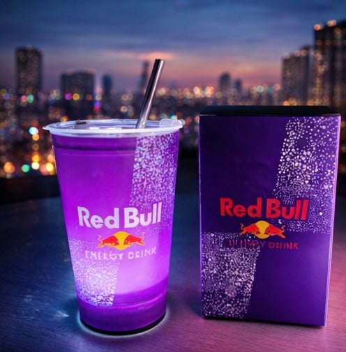 Redbull light up cups