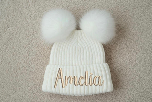 Personalised Baby Beanie Hat