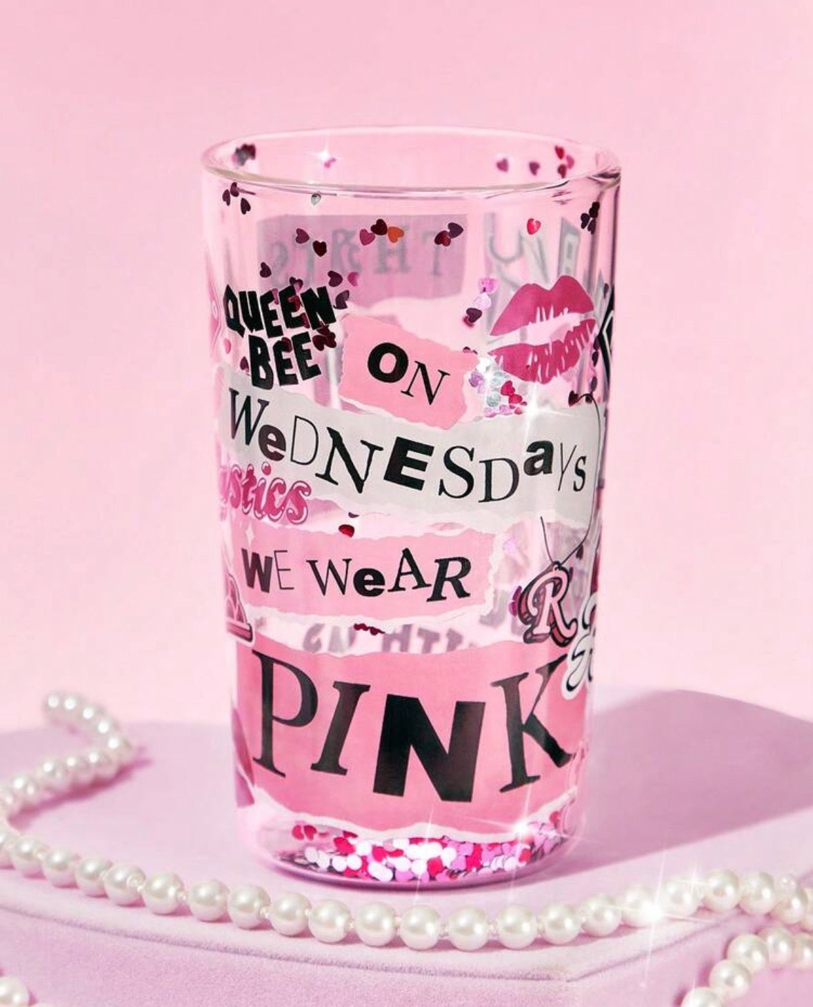 On wednesdays we wear pink glass
