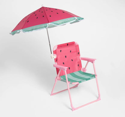 Kids Camping Chair Parasol