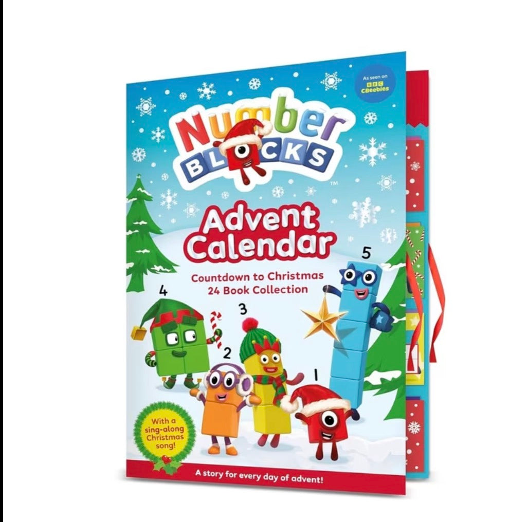Number blocks 24 book advent calendar