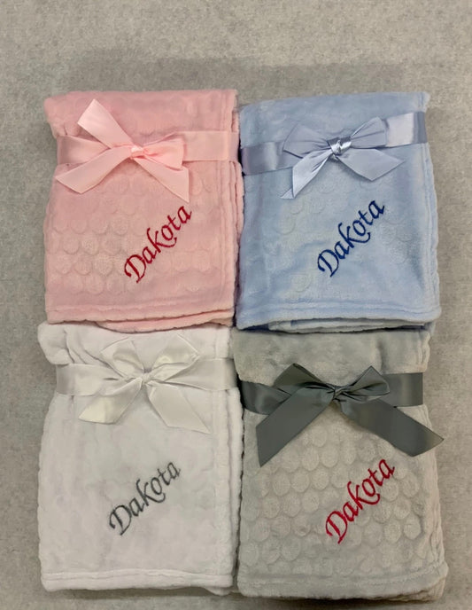 Personalised baby blanket