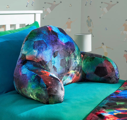 Football cuddle cushion