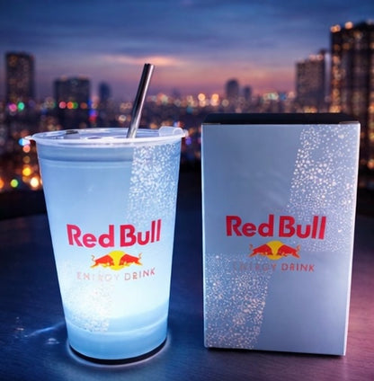 Redbull light up cups