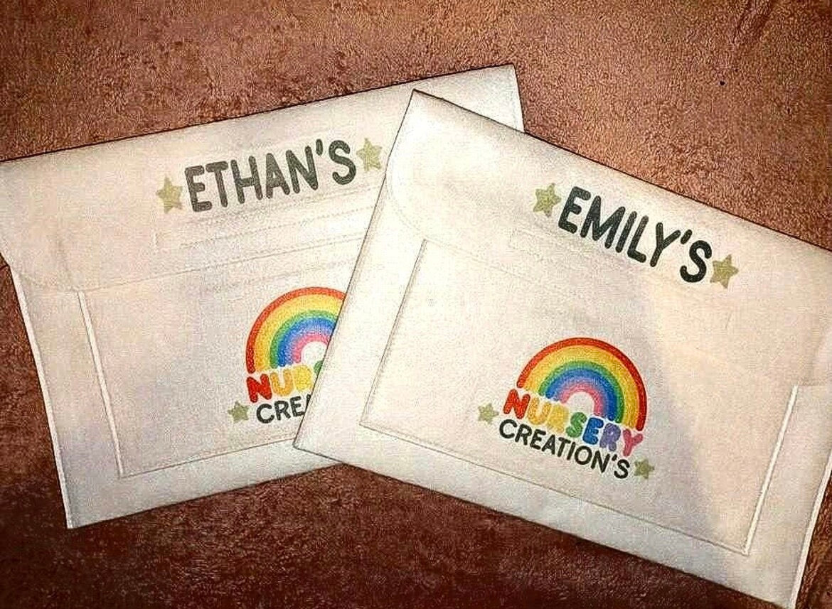 Personalised Felt Folders