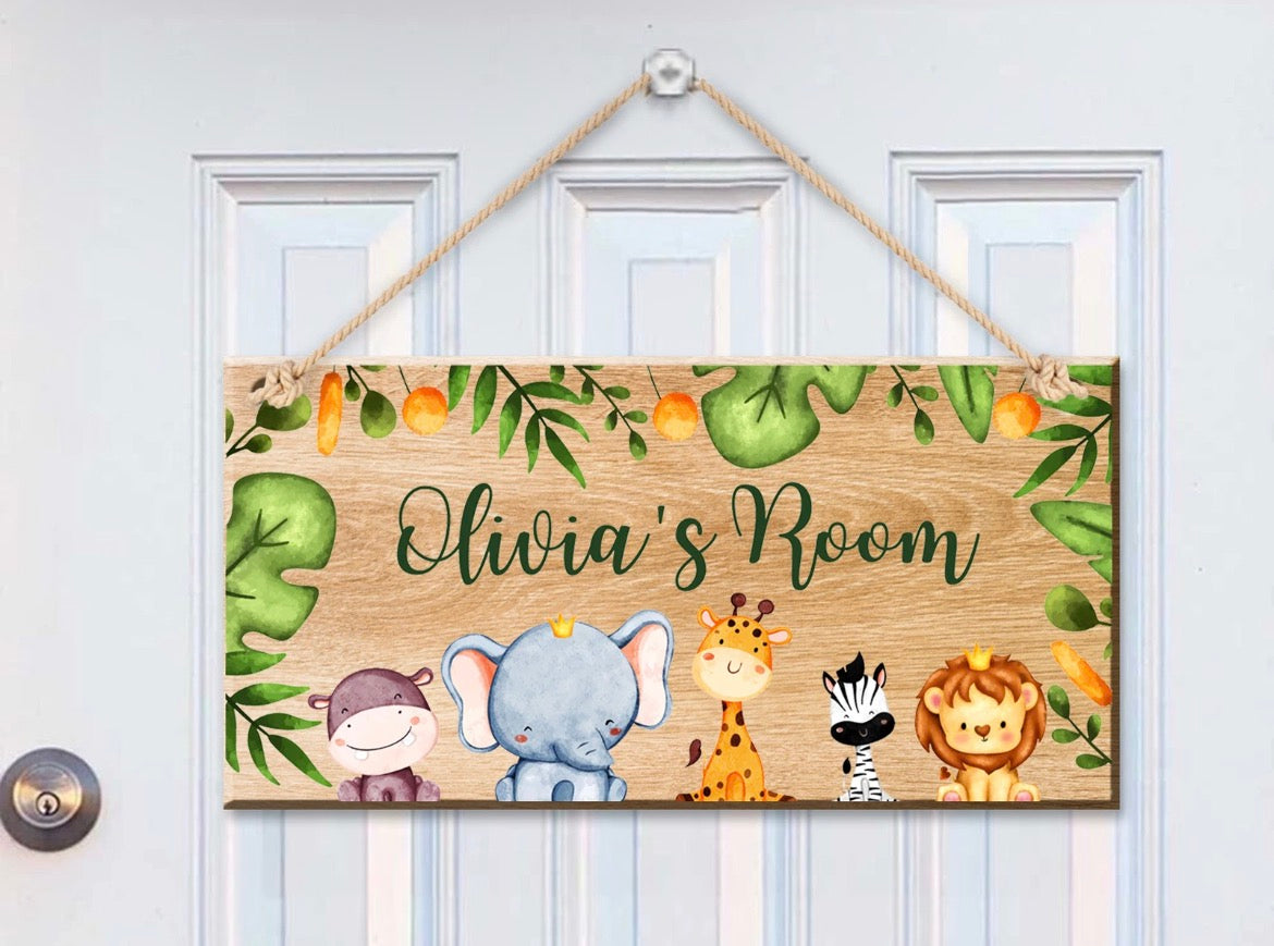 Personalised Door Sign