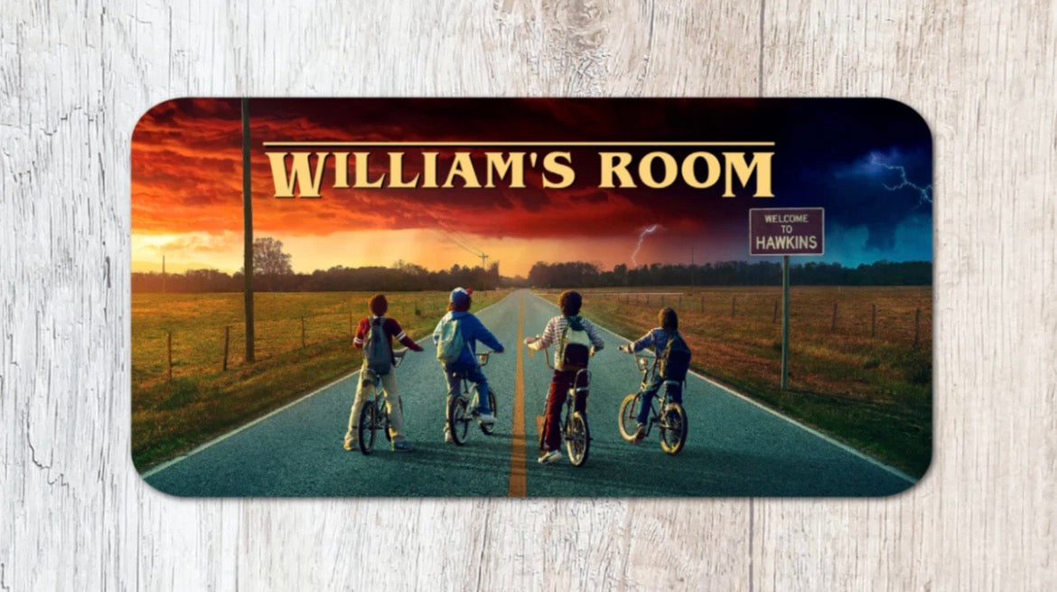 Personalised Metal Door Sign