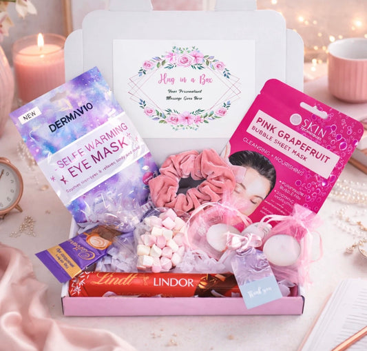 Personalised message spa pamper package