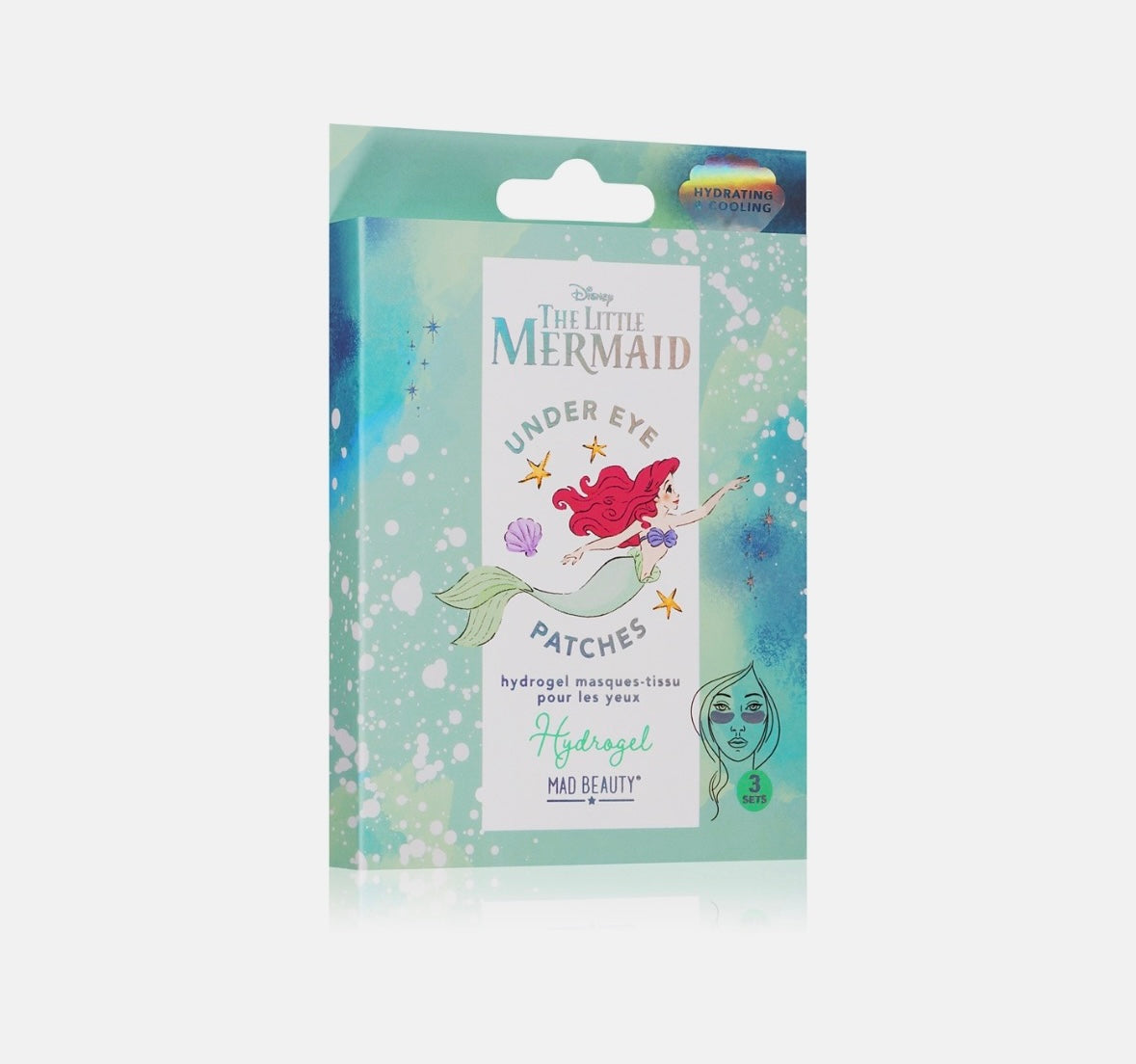 The little mermaid under eye patches