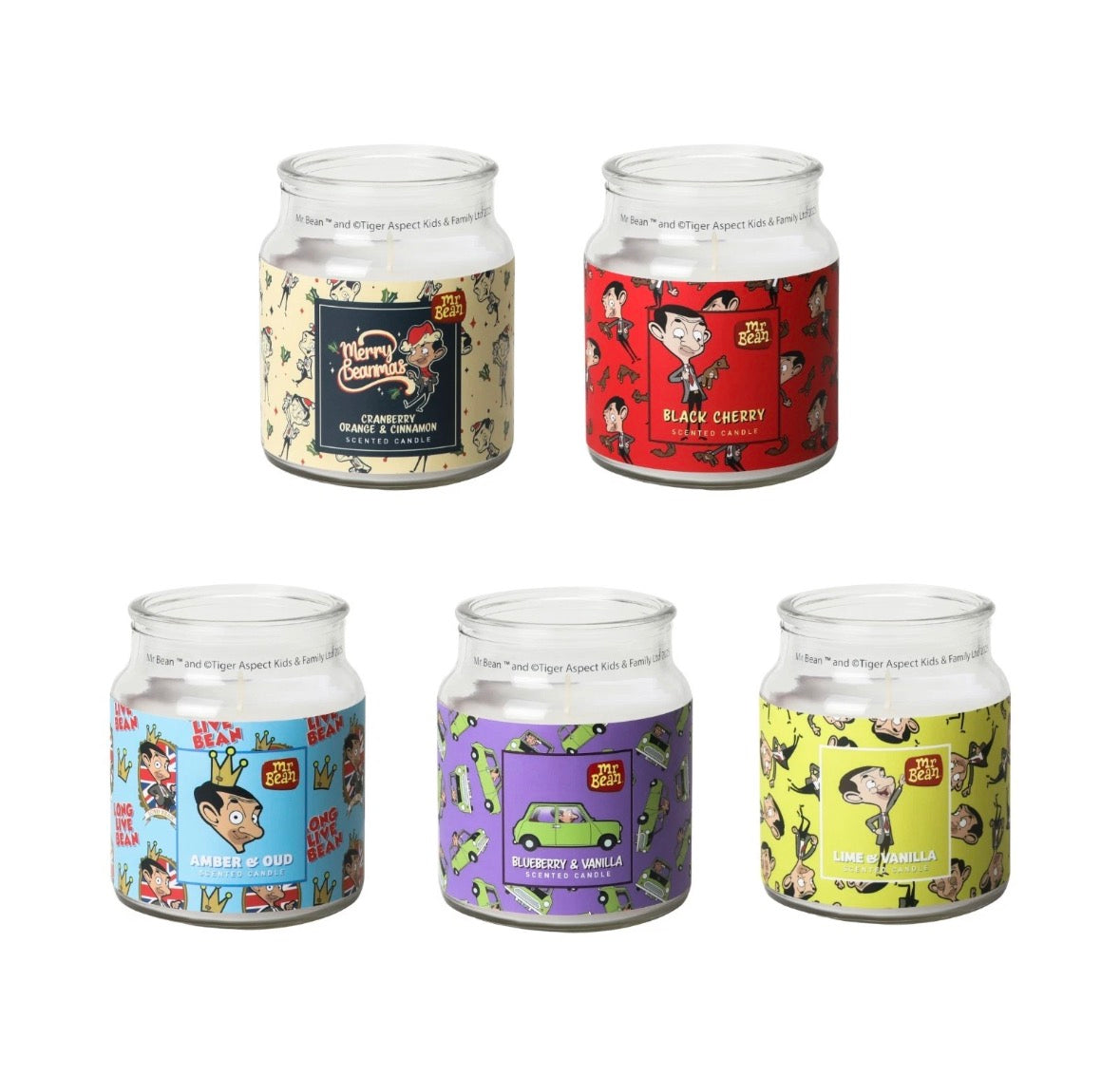 Mr Bean scented candle