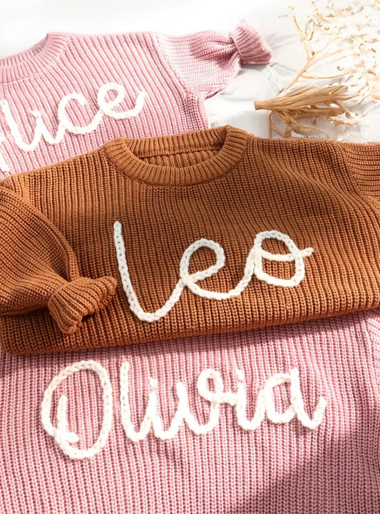 Kids personalised sweaters