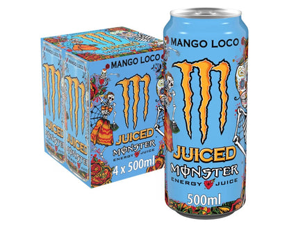 Monster cans x4