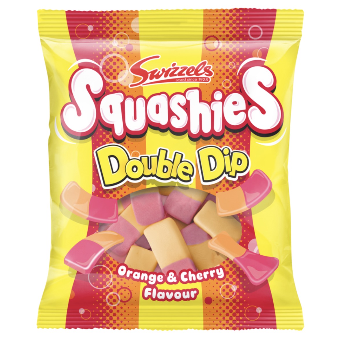 Squashies double dip orange and cherry