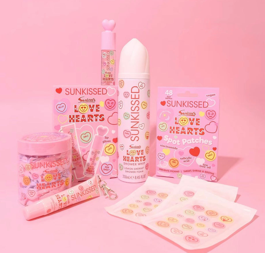 Sunkissed x Love Hearts Self Care Gift Set