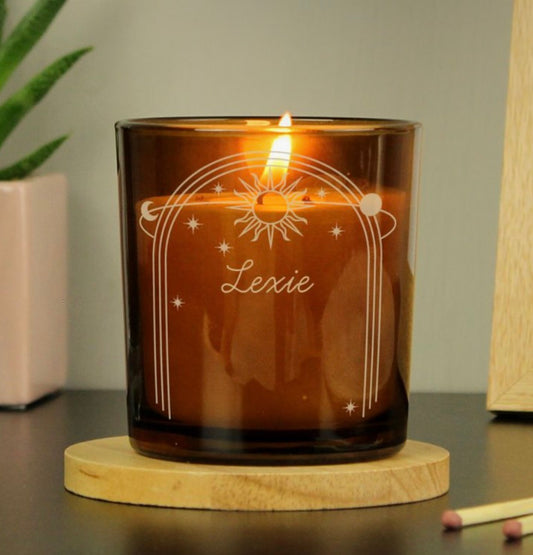 Sun Personalised Candle